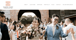 Desktop Screenshot of chanceycharmweddings.com